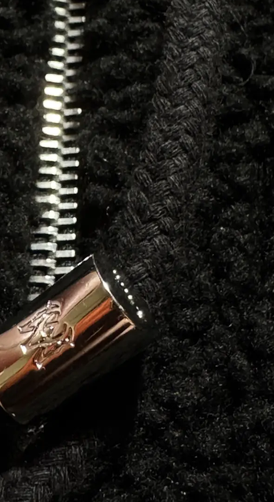 Amiri Bones Fleece Hoodie with Zipper thumbnail 8