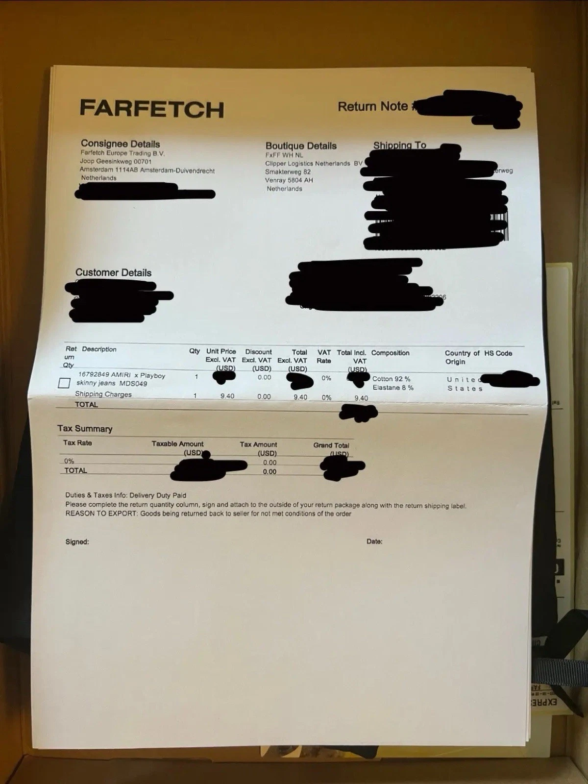 Amiri Playboy MX-1 Skinny Jean (Size-34) thumbnail 6