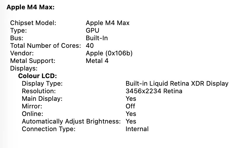 Apple MacBook Pro 16 M4 Max 64GB RAM 2TB SSD – Nano-Texture Display | 2025 Model thumbnail 3