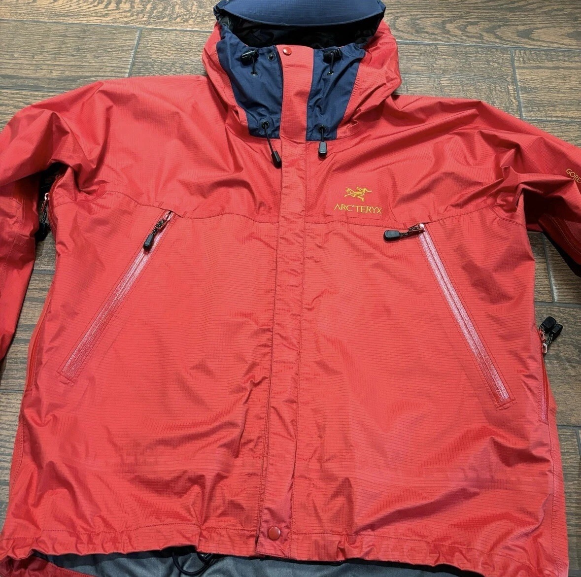 Arc’teryx Beta LT Jacket Golden Era mens XL color Molten 1997 Near Mint thumbnail 2