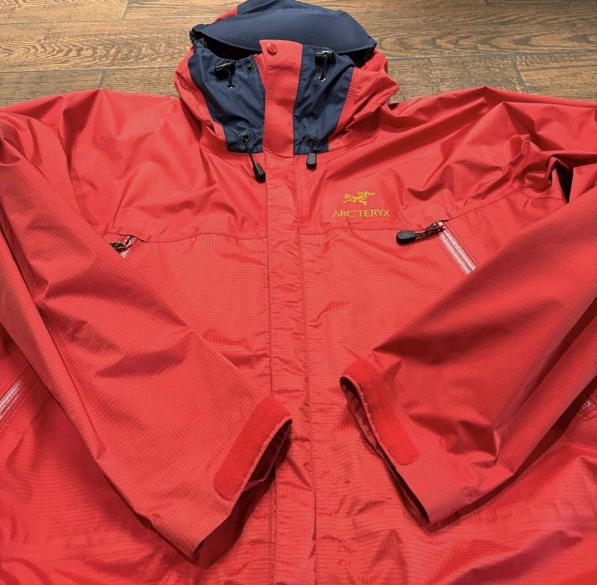 Arc’teryx Beta LT Jacket Golden Era mens XL color Molten 1997 Near Mint thumbnail 7