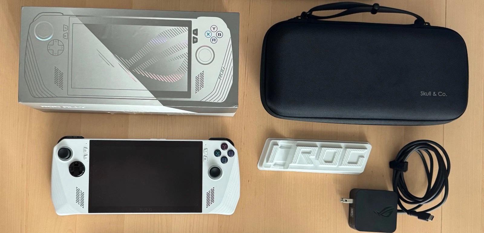 ASUS ROG Ally AMD Ryzen Z1 Extreme 512GB White Gaming Handheld Console thumbnail 1