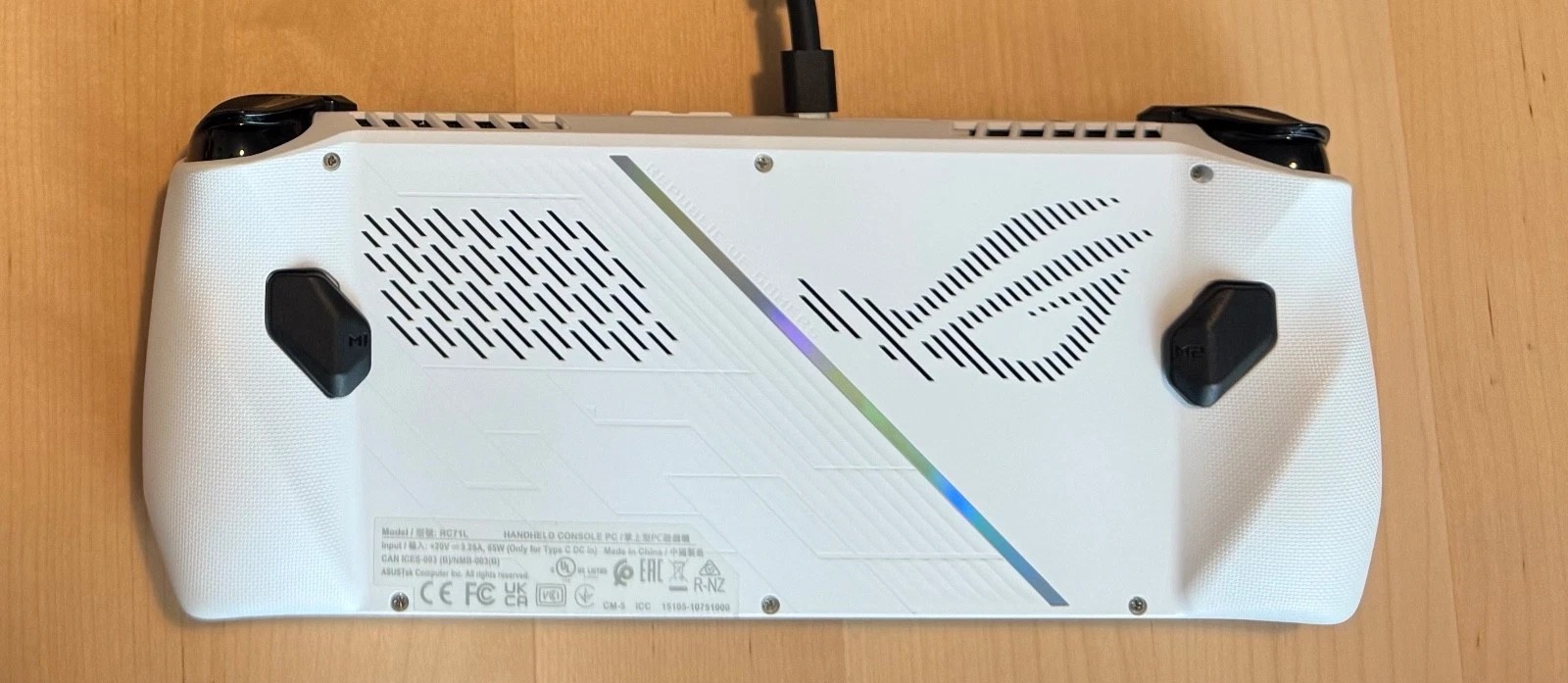 ASUS ROG Ally AMD Ryzen Z1 Extreme 512GB White Gaming Handheld Console thumbnail 4