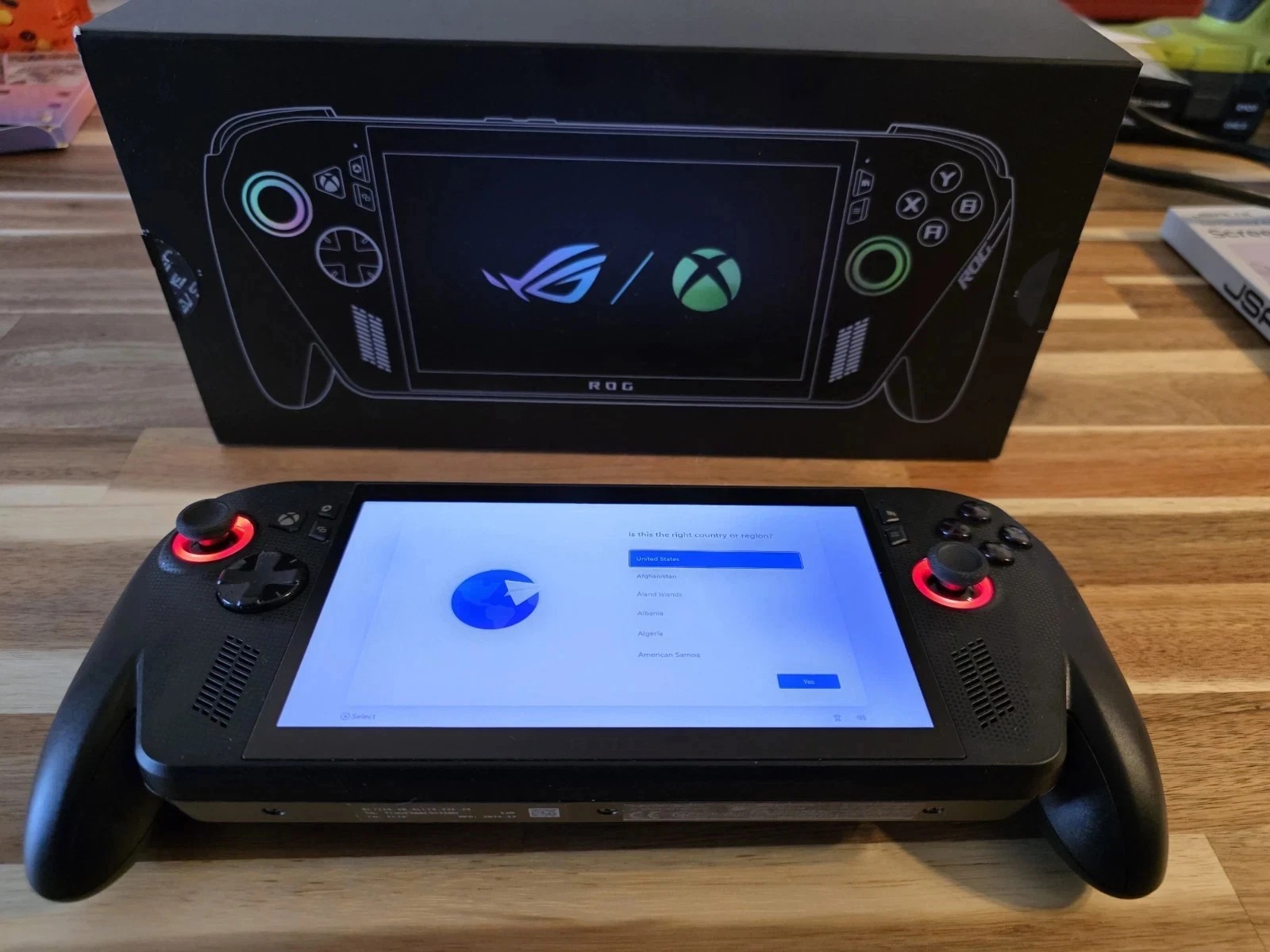 Asus ROG Xbox Ally X 1TB Black (Open Box + Screen Protectors) thumbnail 1