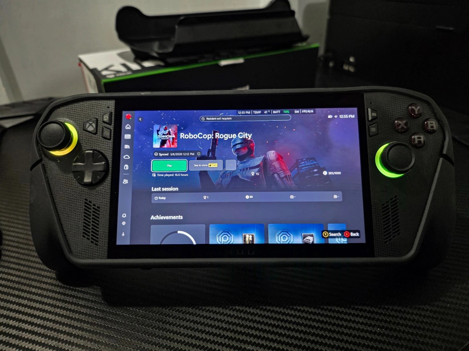 Asus ROG Xbox Ally X AMD Ryzen AI Z2 Extreme 24gb RAM 1TB Storage With case thumbnail 6