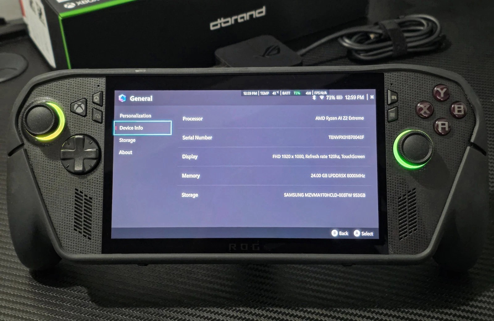 Asus ROG Xbox Ally X AMD Ryzen AI Z2 Extreme 24gb RAM 1TB Storage With case thumbnail 8