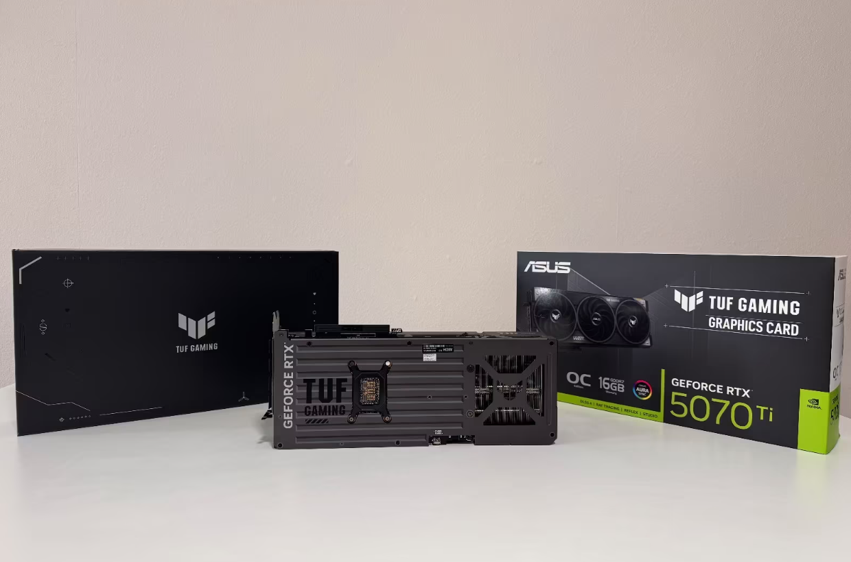 ASUS TUF Gaming GeForce RTX 5070 Ti – Original Box & Invoice Included thumbnail 2