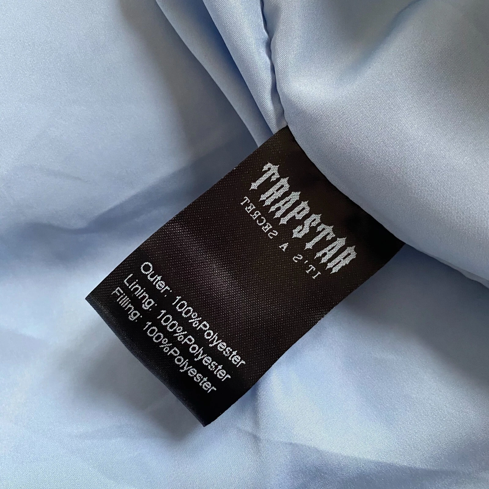 NEW AUTHENTIC Trapstar Irongate Blue Detachable Hood Puffer Jacket ICE - Size M thumbnail 12