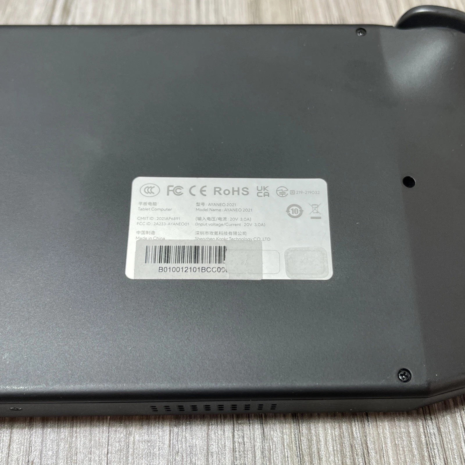 AYANEO 2021 512GB 16GB DDR4 Ryzen 5 4500U, Dark Star (Black), Dock & Accessories thumbnail 11