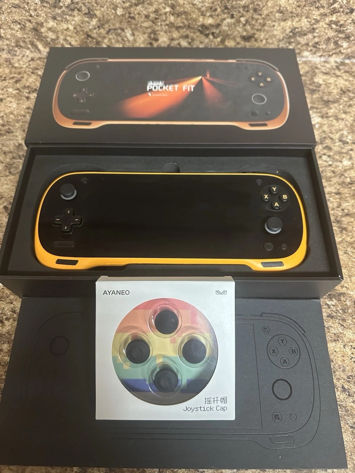 Ayaneo Konkr Pocket Fit, Dragon Yellow, Snapdragon G3 Gen 3, 16/512GB thumbnail 3