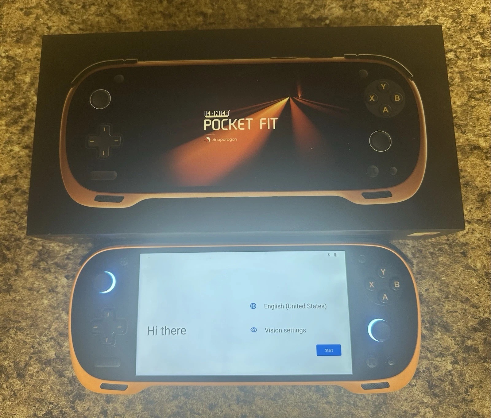 Ayaneo Konkr Pocket Fit, Dragon Yellow, Snapdragon G3 Gen 3, 16/512GB thumbnail 2