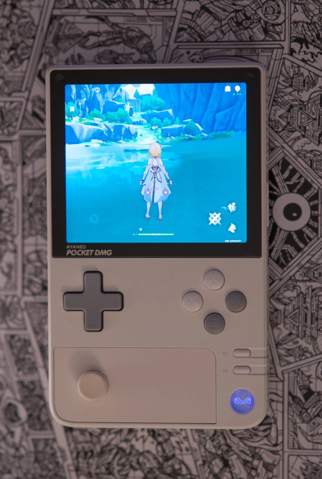 AYANEO POCKET DMG Moon White 8GB RAM, 128GB Storage, Snapdragon G3X Gen2 thumbnail 7