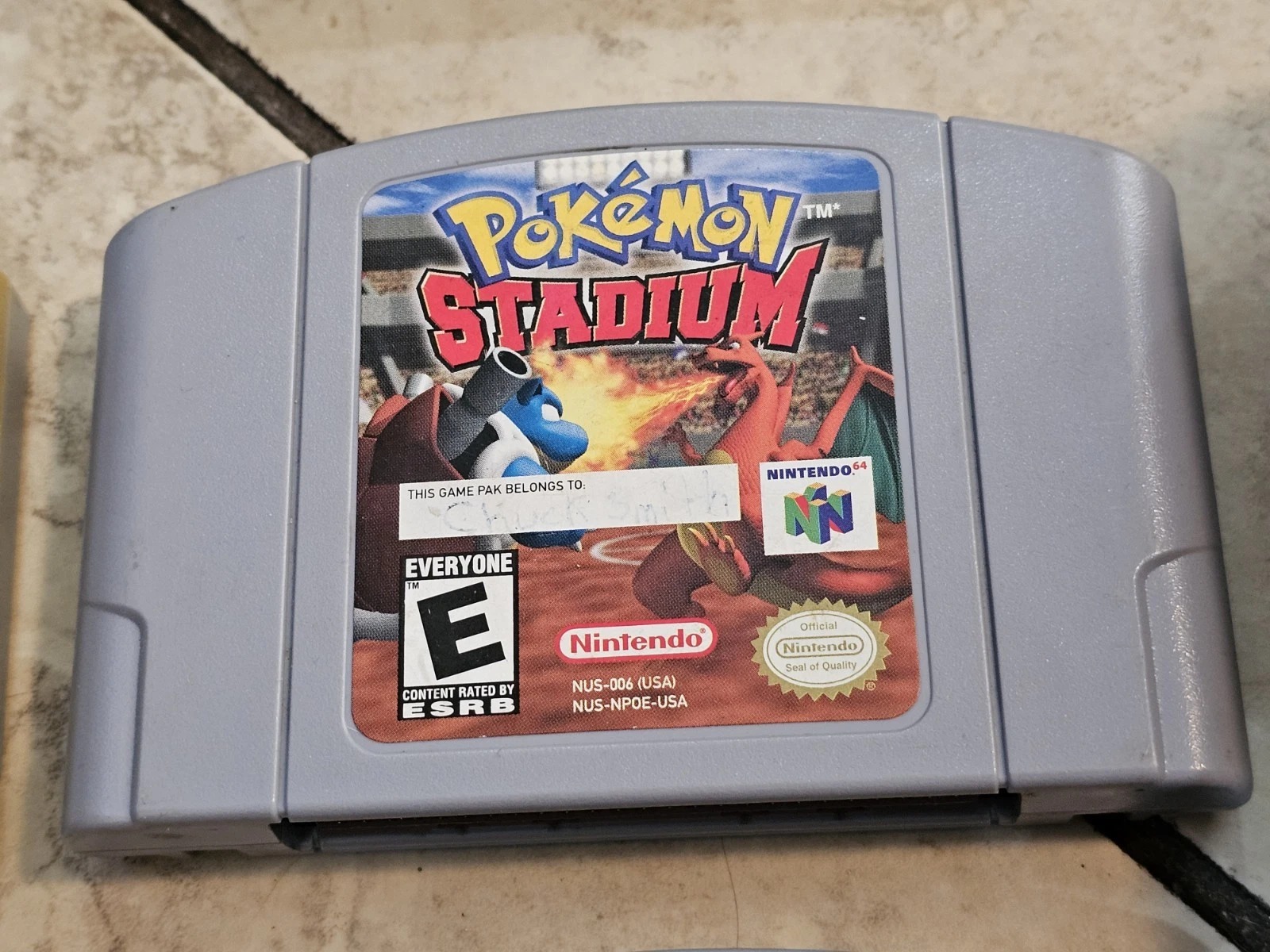 Blue Pikachu Nintendo N64 Pokémon Console 2 Controllers 4 Games Stadium 2 Snap thumbnail 10