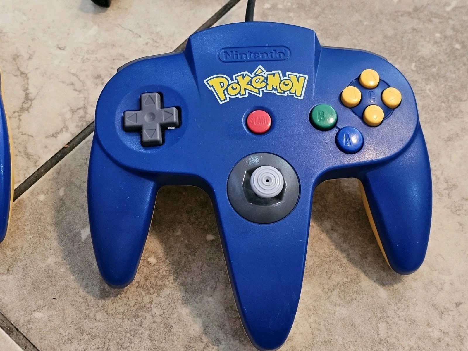 Blue Pikachu Nintendo N64 Pokémon Console 2 Controllers 4 Games Stadium 2 Snap thumbnail 5