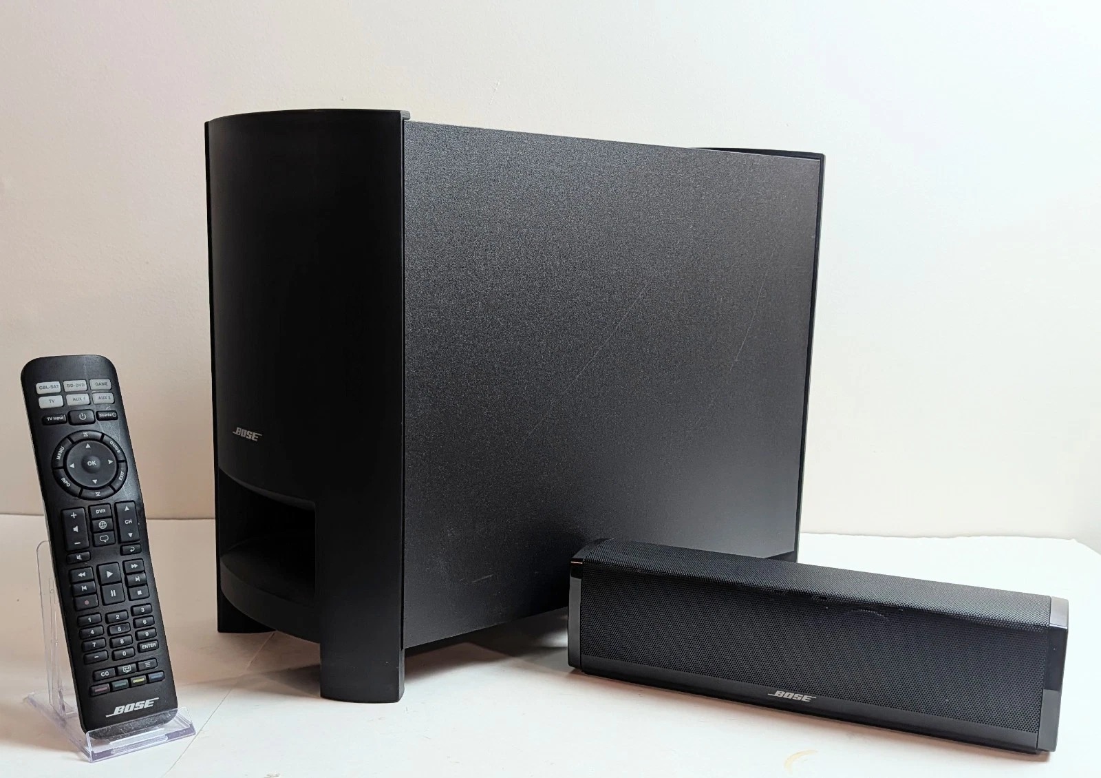 Bose Cinemate 15 Digital 2.1 Home Theater System Remote Tested Free Shipping thumbnail 1