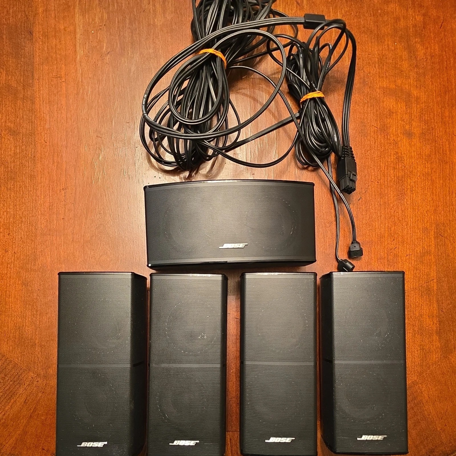 Bose Jewel Cube Speakers II From Lifestyle 600 Home Theater System (Black) (5) thumbnail 1