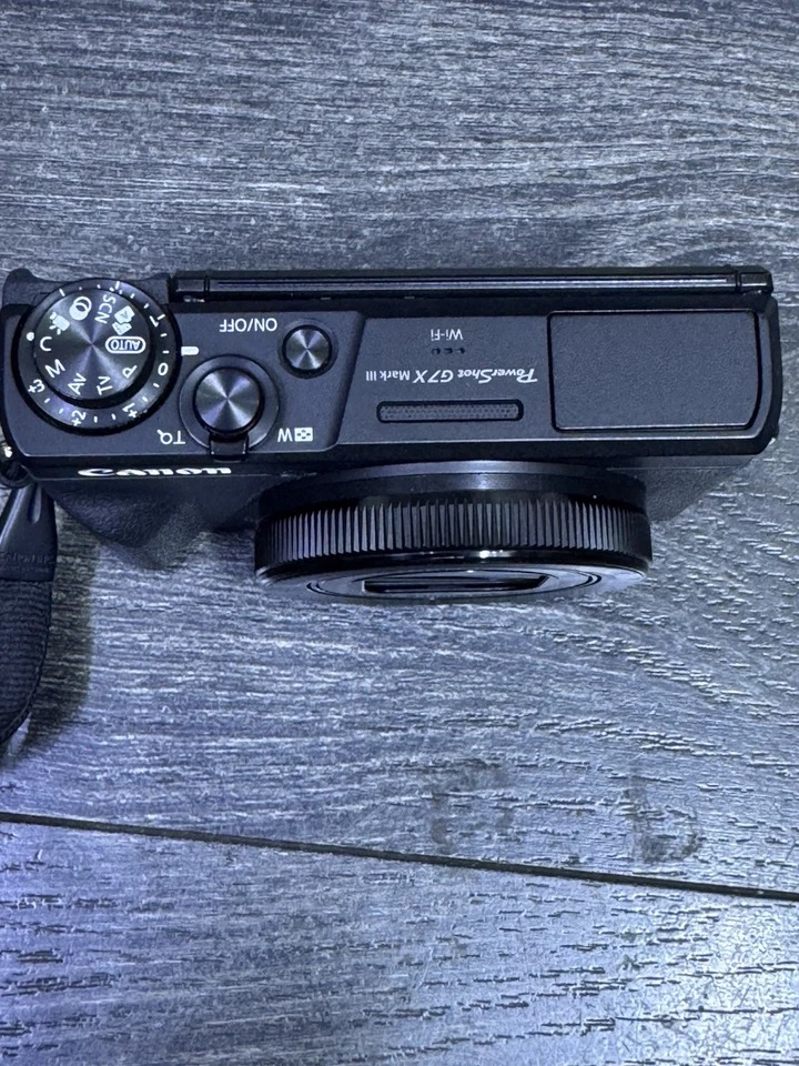 Brand New Canon PowerShot G7 X Mark III 20.1MP, Digital Camera Black thumbnail 3
