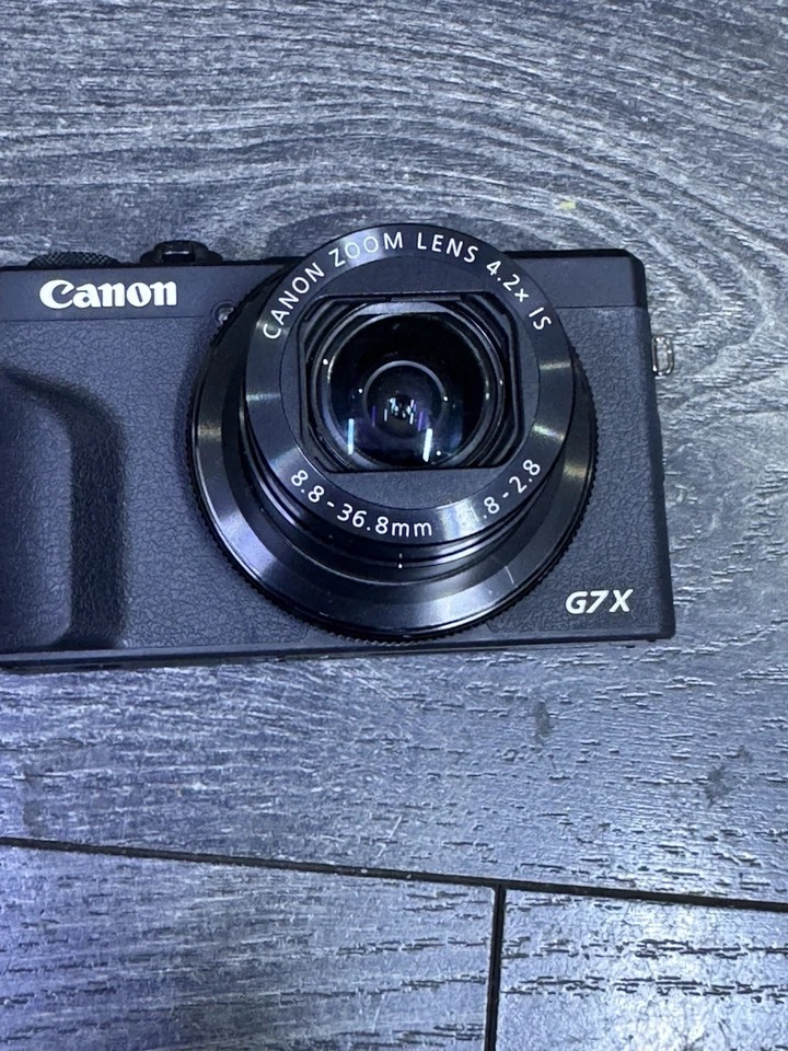 Brand New Canon PowerShot G7 X Mark III 20.1MP, Digital Camera Black thumbnail 8