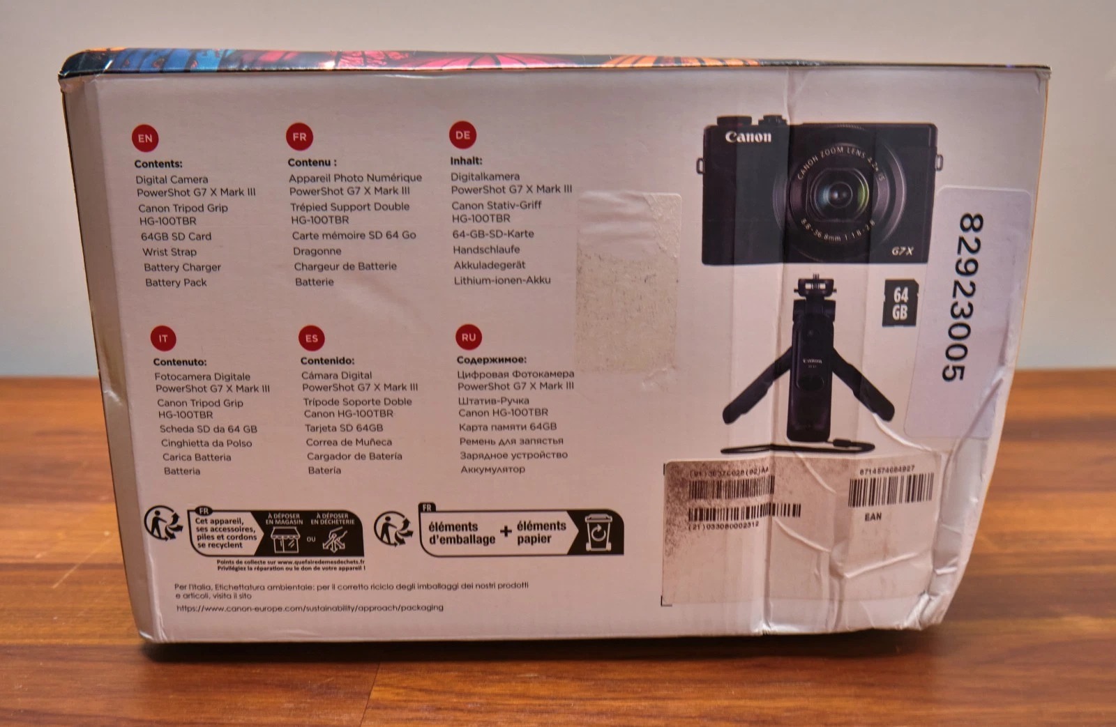 Brand new Canon Powershot G7 X Mark III compact camera with premium vlogger kit. thumbnail 16