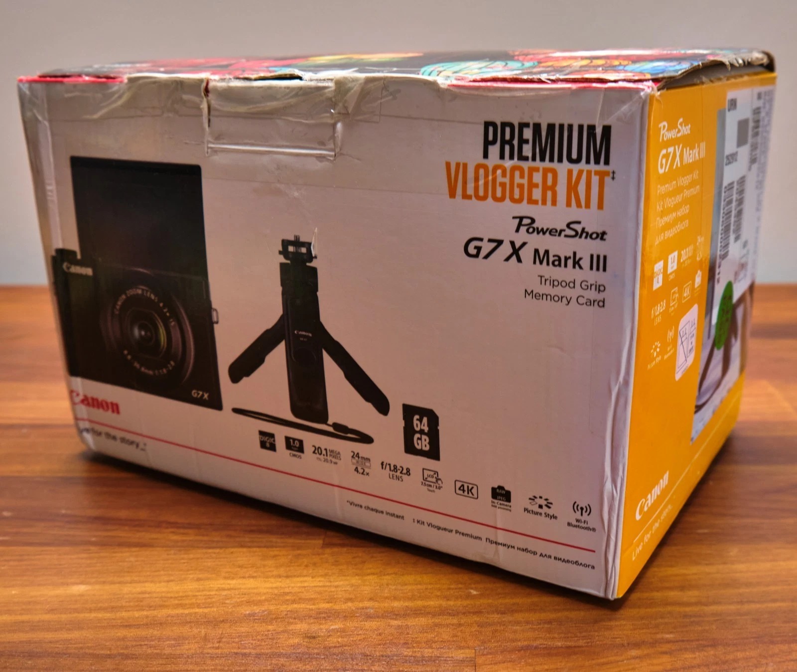 Brand new Canon Powershot G7 X Mark III compact camera with premium vlogger kit. thumbnail 18