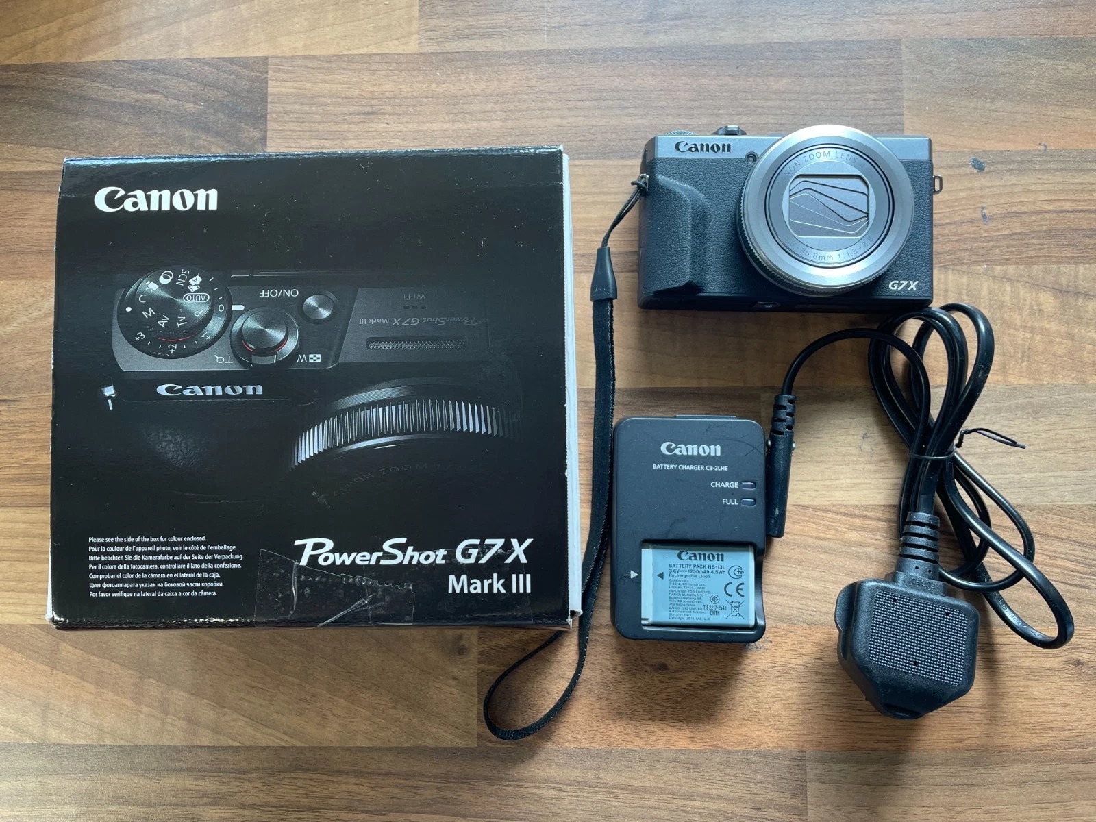 Brand New Canon Powershot G7 X Mark III Digital Camera - Silver thumbnail 1
