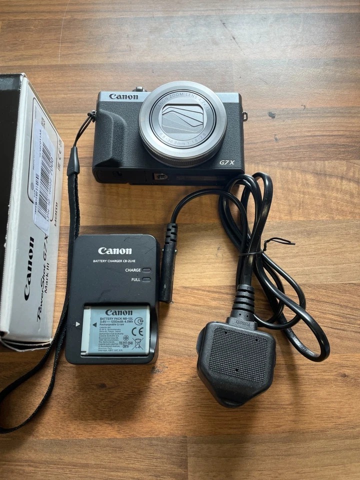 Brand New Canon Powershot G7 X Mark III Digital Camera - Silver thumbnail 2