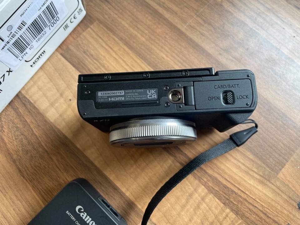 Brand New Canon Powershot G7 X Mark III Digital Camera - Silver thumbnail 6