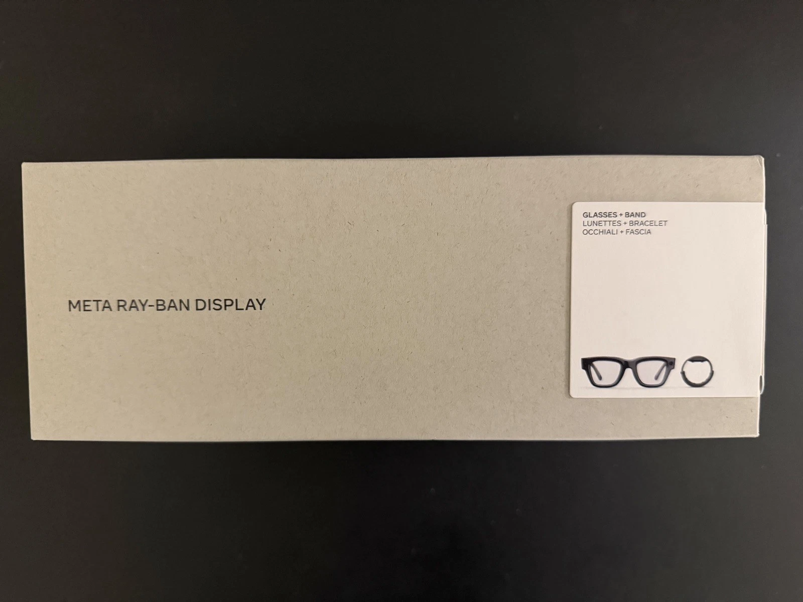*BRAND NEW* Meta Ray-Ban Display Glasses Shiny Black / Standard / Band Size 3 thumbnail 3
