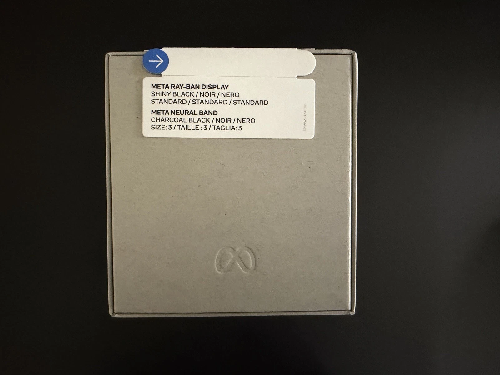 *BRAND NEW* Meta Ray-Ban Display Glasses Shiny Black / Standard / Band Size 3 thumbnail 4