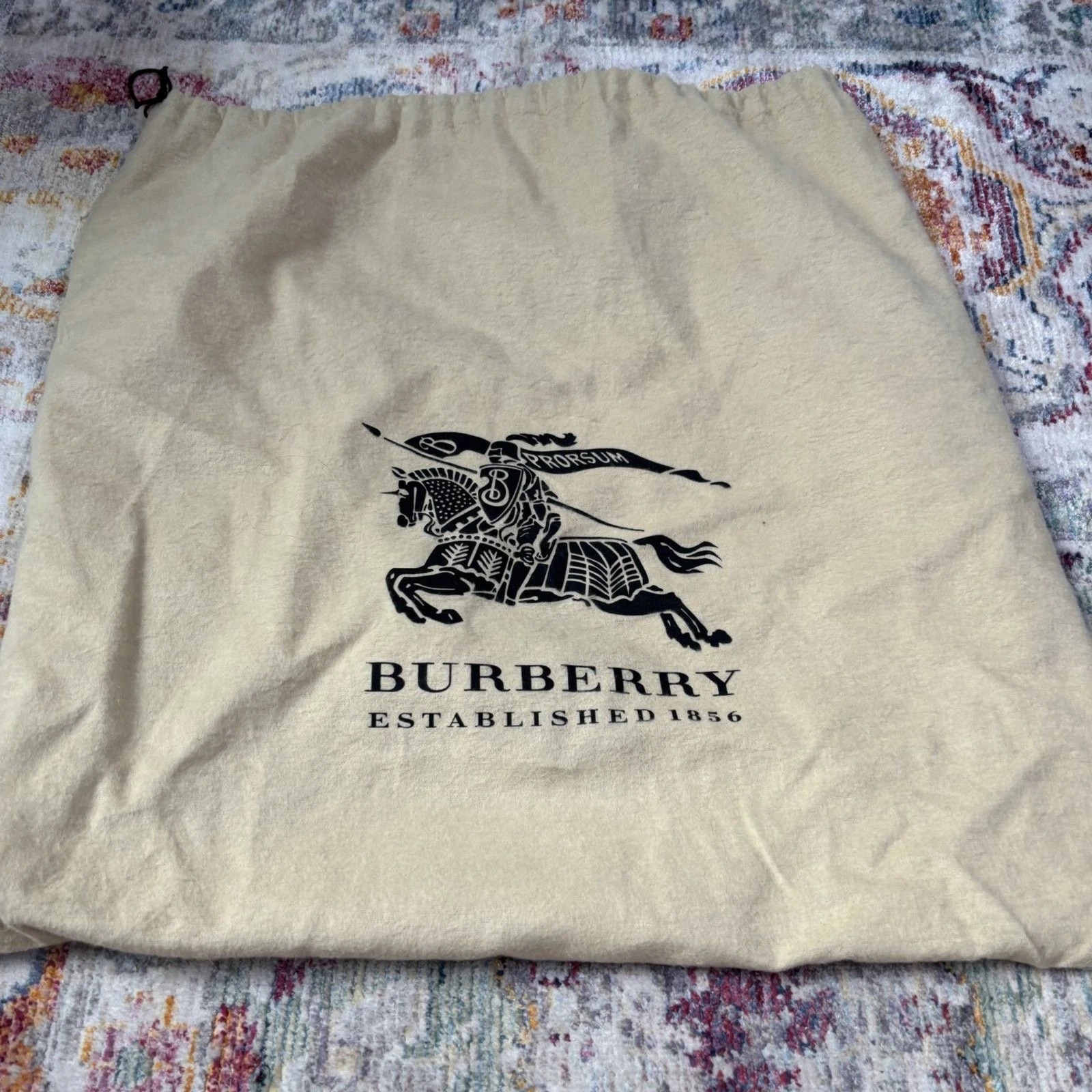 Burberry Check Canvas Bucket Bag – Beige Classic Nova Check – Vintage Shoulder Tote thumbnail 13