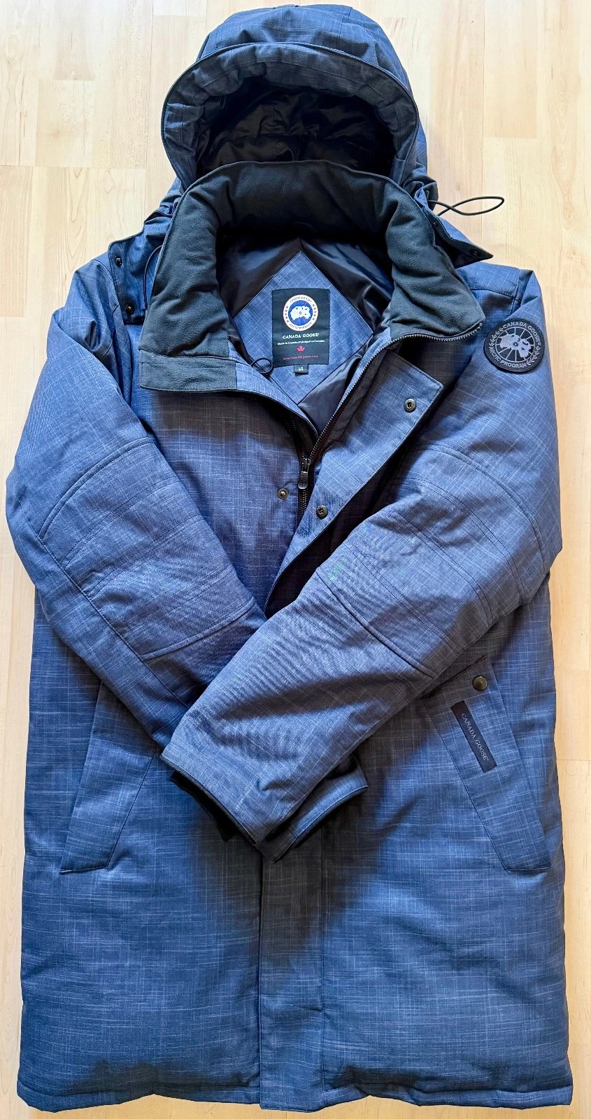 Canada Goose Branta Down Coat “Winfield Jacket” | Size L | Spirit | Rare Original | Style 2562M thumbnail 1