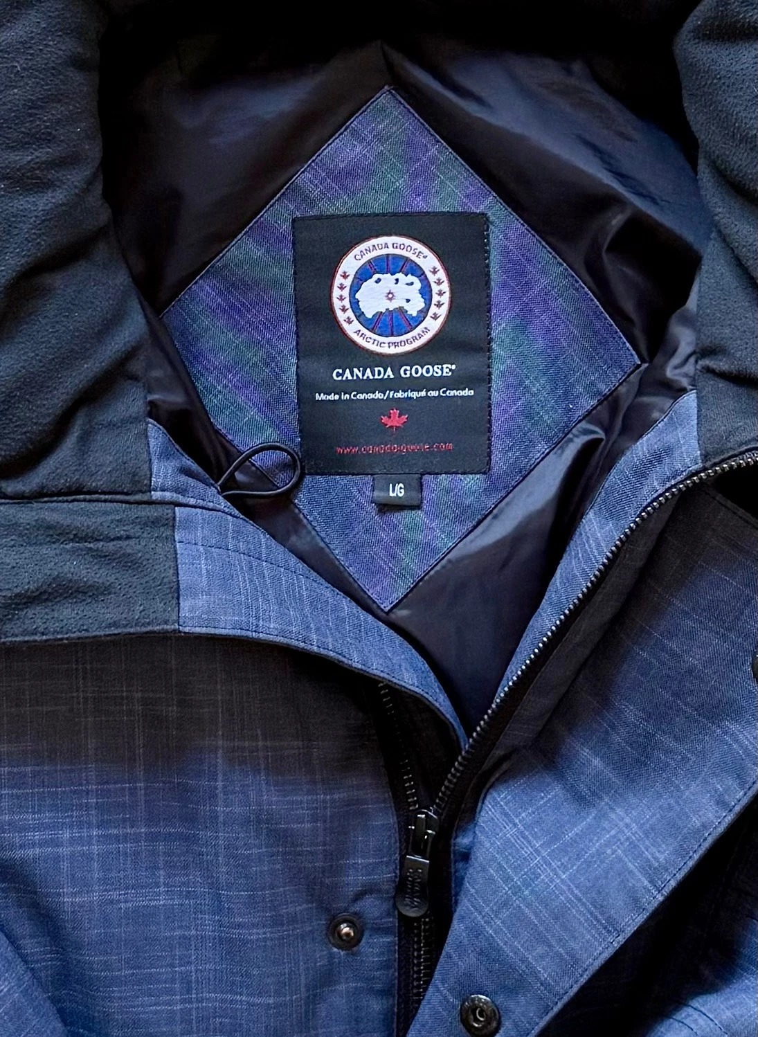 Canada Goose Branta Down Coat “Winfield Jacket” | Size L | Spirit | Rare Original | Style 2562M thumbnail 12