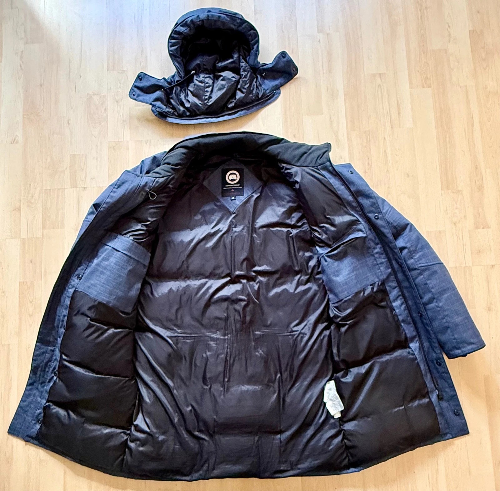 Canada Goose Branta Down Coat “Winfield Jacket” | Size L | Spirit | Rare Original | Style 2562M thumbnail 3