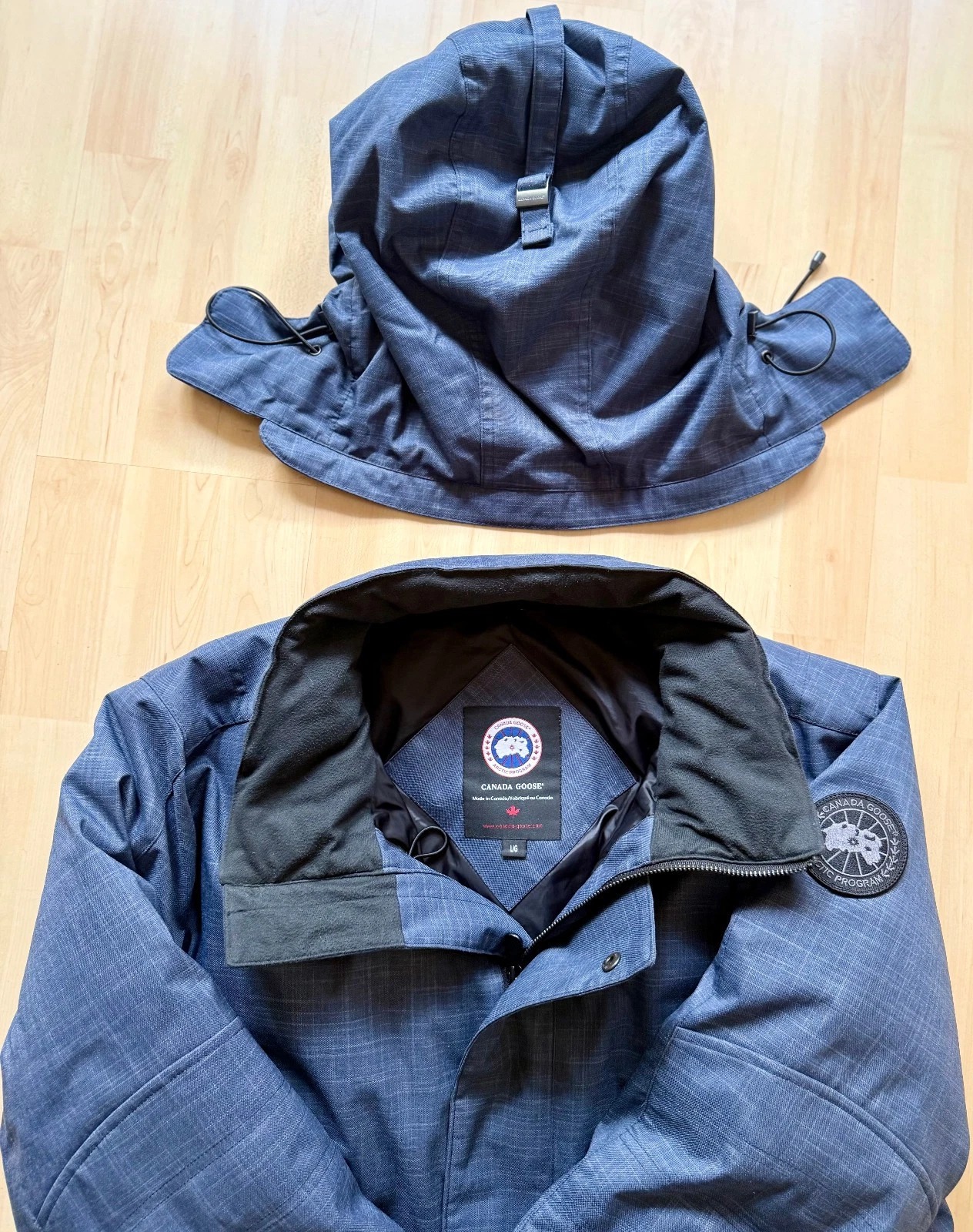 Canada Goose Branta Down Coat “Winfield Jacket” | Size L | Spirit | Rare Original | Style 2562M thumbnail 4