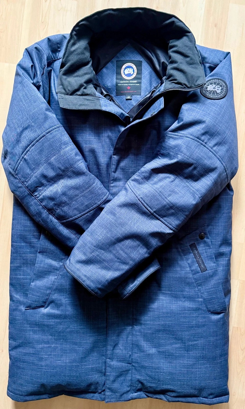 Canada Goose Branta Down Coat “Winfield Jacket” | Size L | Spirit | Rare Original | Style 2562M thumbnail 5