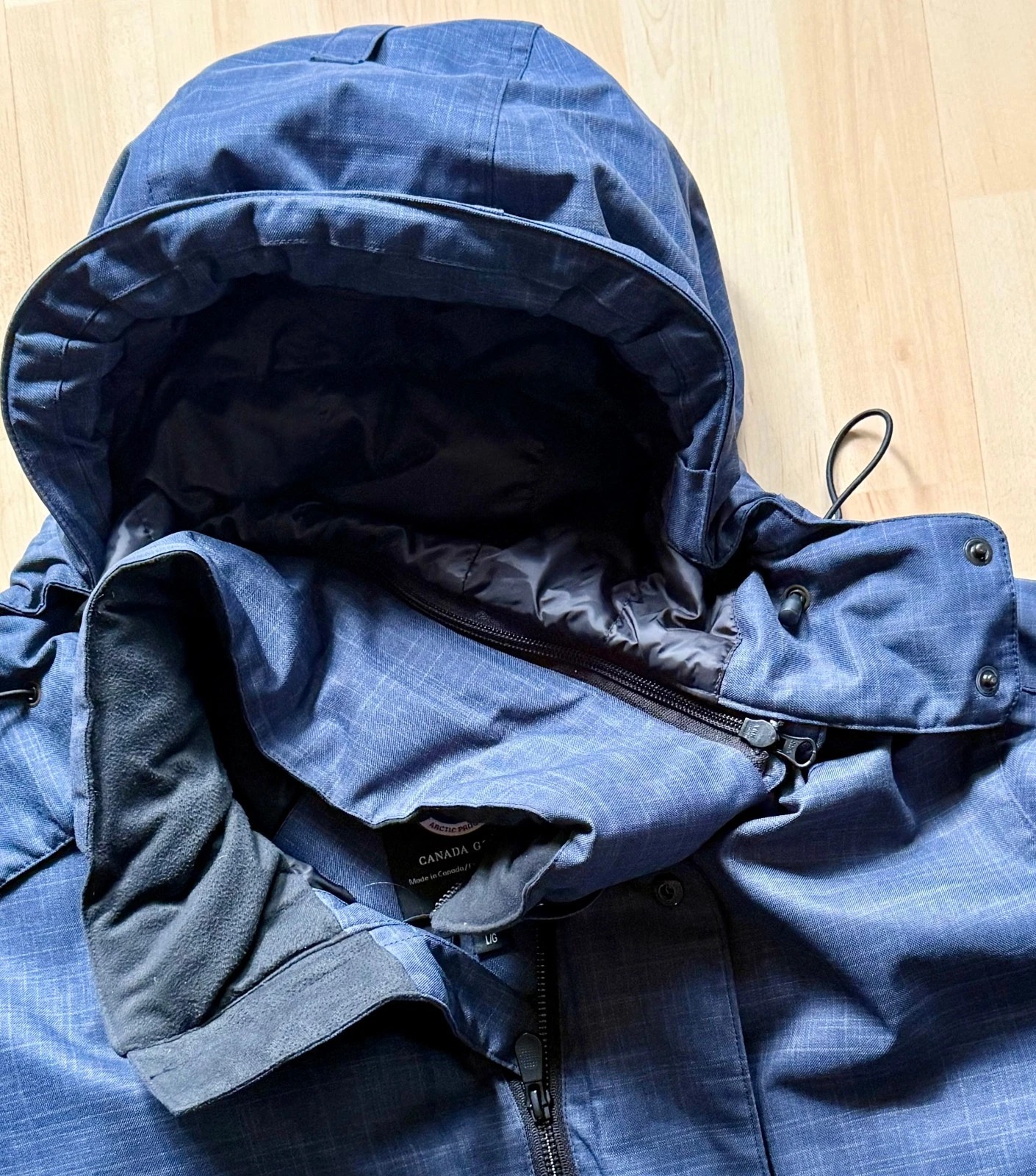 Canada Goose Branta Down Coat “Winfield Jacket” | Size L | Spirit | Rare Original | Style 2562M thumbnail 7