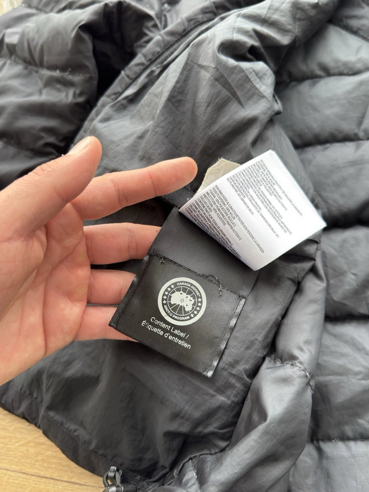 Canada Goose Brookvale Black Label Down Puffer Jacket Size M Black Mens thumbnail 22