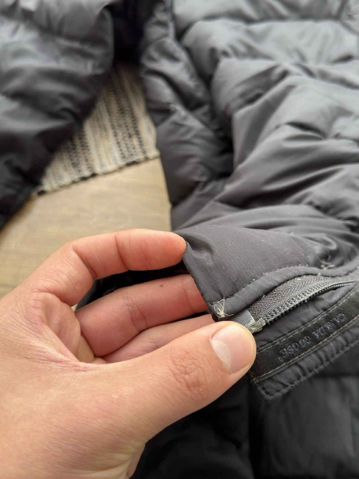 Canada Goose Brookvale Black Label Down Puffer Jacket Size M Black Mens thumbnail 23