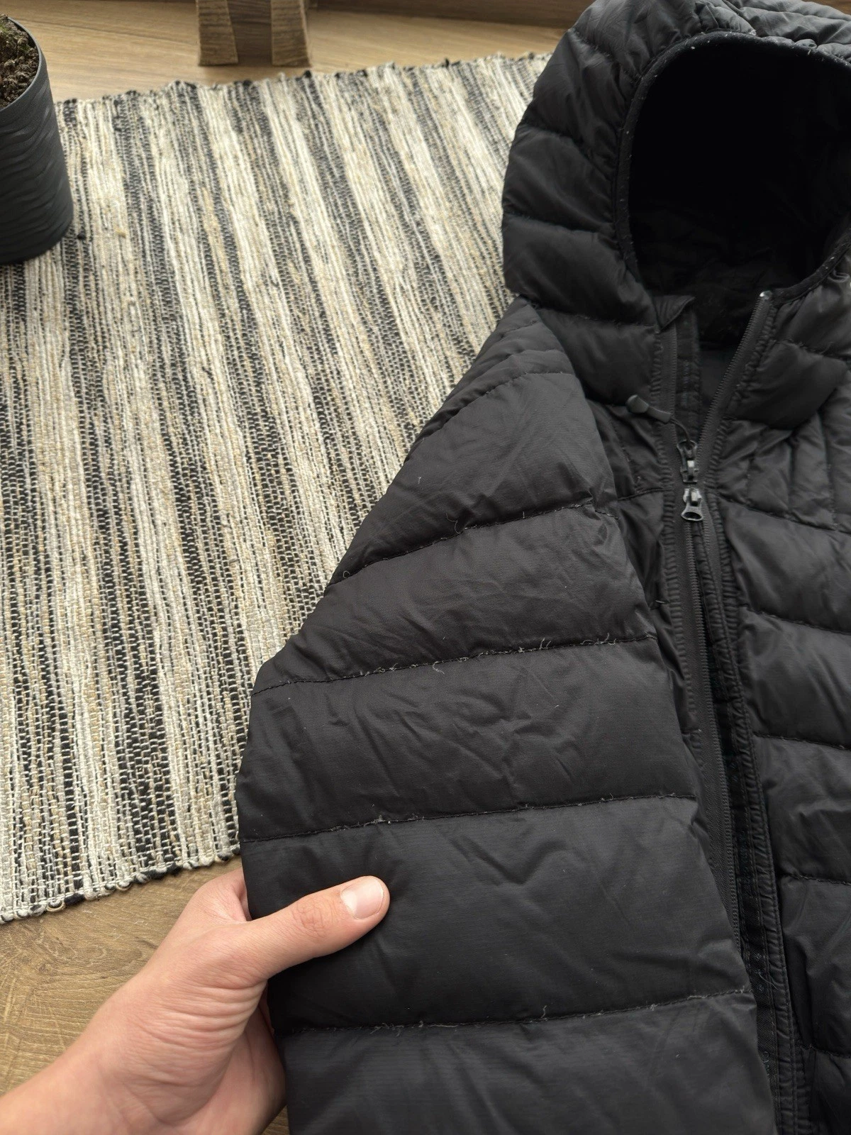 Canada Goose Brookvale Black Label Down Puffer Jacket Size M Black Mens thumbnail 7