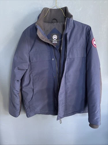 Canada Goose Forester Down Jacket – Men’s Dark Blue (Size L) – 100% Authentic thumbnail 2