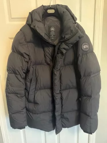 Canada Goose Men’s Black Label Parka – Black, Size XXL thumbnail 1