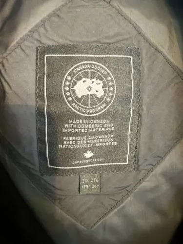 Canada Goose Men’s Black Label Parka – Black, Size XXL thumbnail 3