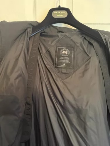 Canada Goose Men’s Black Label Parka – Black, Size XXL thumbnail 4