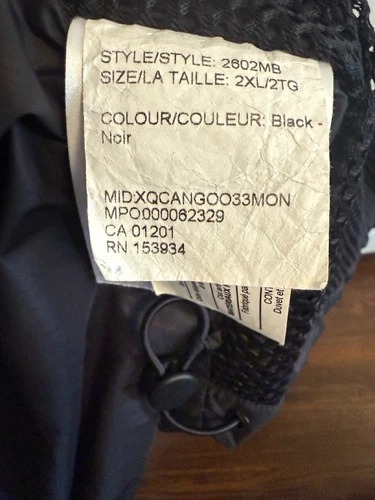 Canada Goose Men’s Black Label Parka – Black, Size XXL thumbnail 7