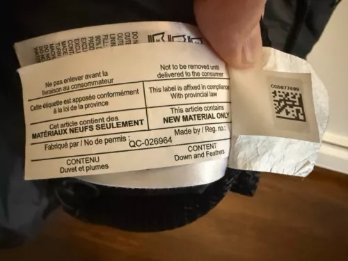 Canada Goose Men’s Black Label Parka – Black, Size XXL thumbnail 8