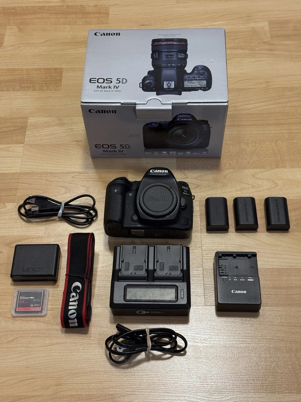Canon EOS 5D MARK IV 30.4 MP Digital SLR Camera - Black (Body Only) w/ Box thumbnail 11