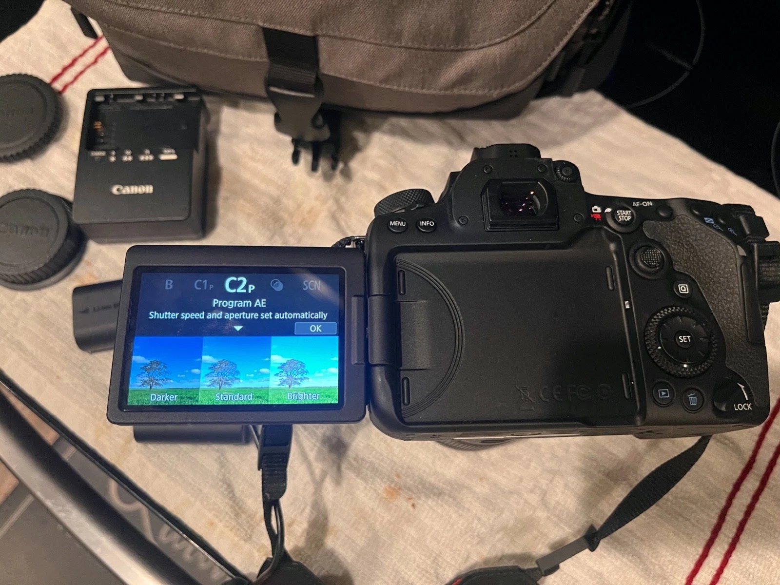 Canon EOS 90D DSLR Camera (Black) with Canon 18–135mm Lens, Charger & 2× Battery Extenders thumbnail 8