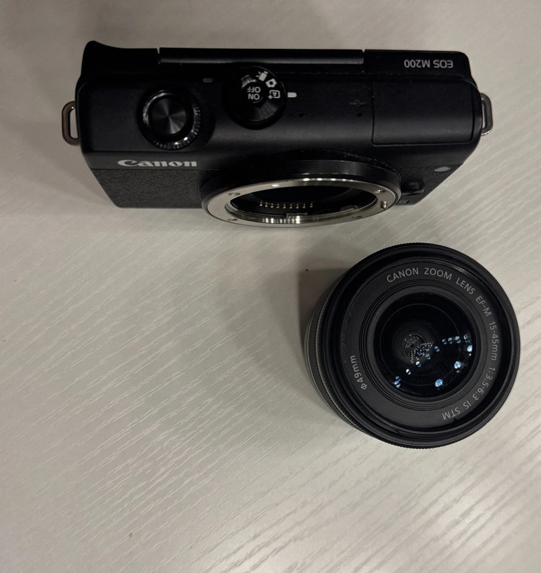 Canon EOS M200 24.1MP Mirrorless Interchangeable Lens Camera – Black thumbnail 11