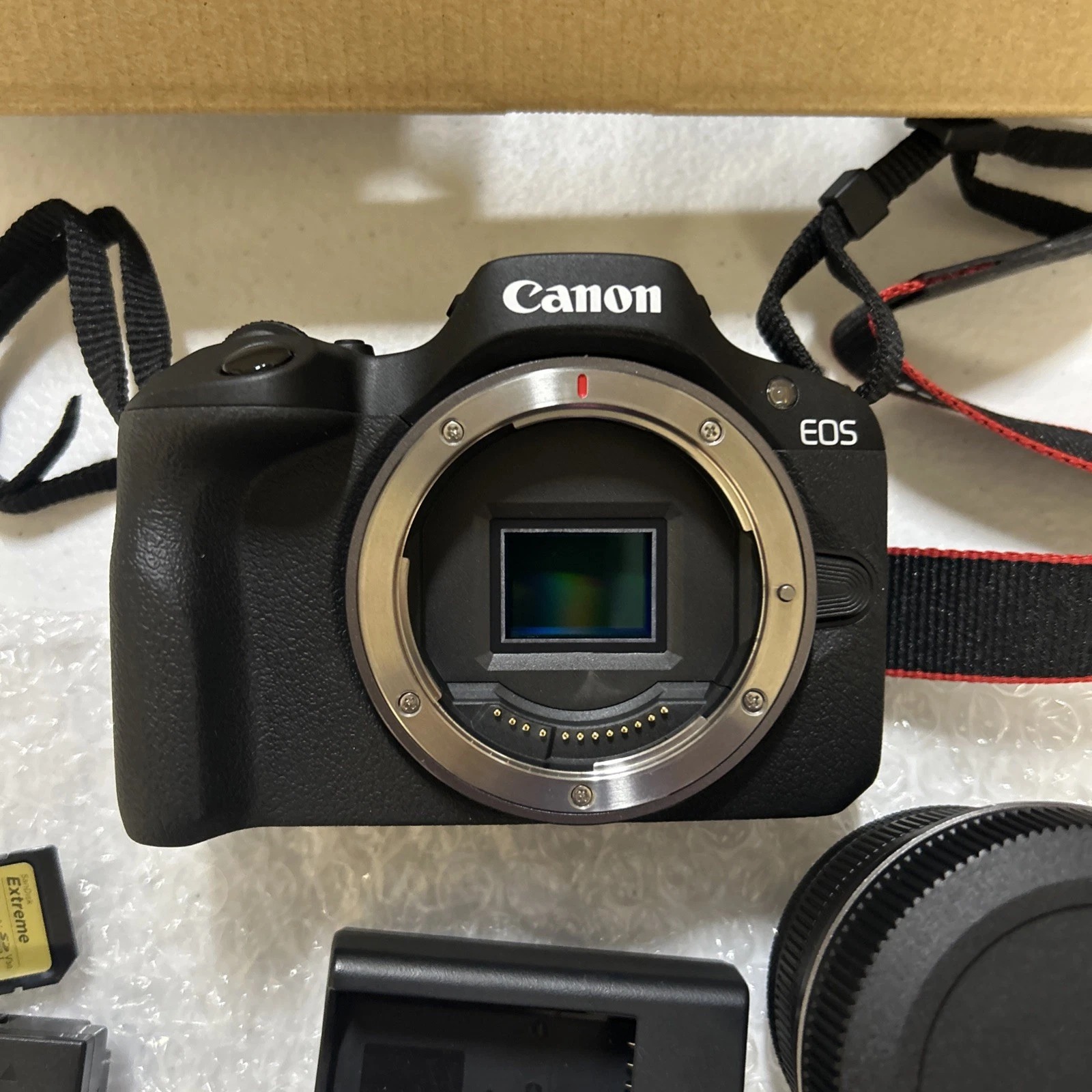 Canon EOS R100 Two-Lens Camera Bundle, RF-S 18-45mm, RF-S 55-210mm Lenses thumbnail 4