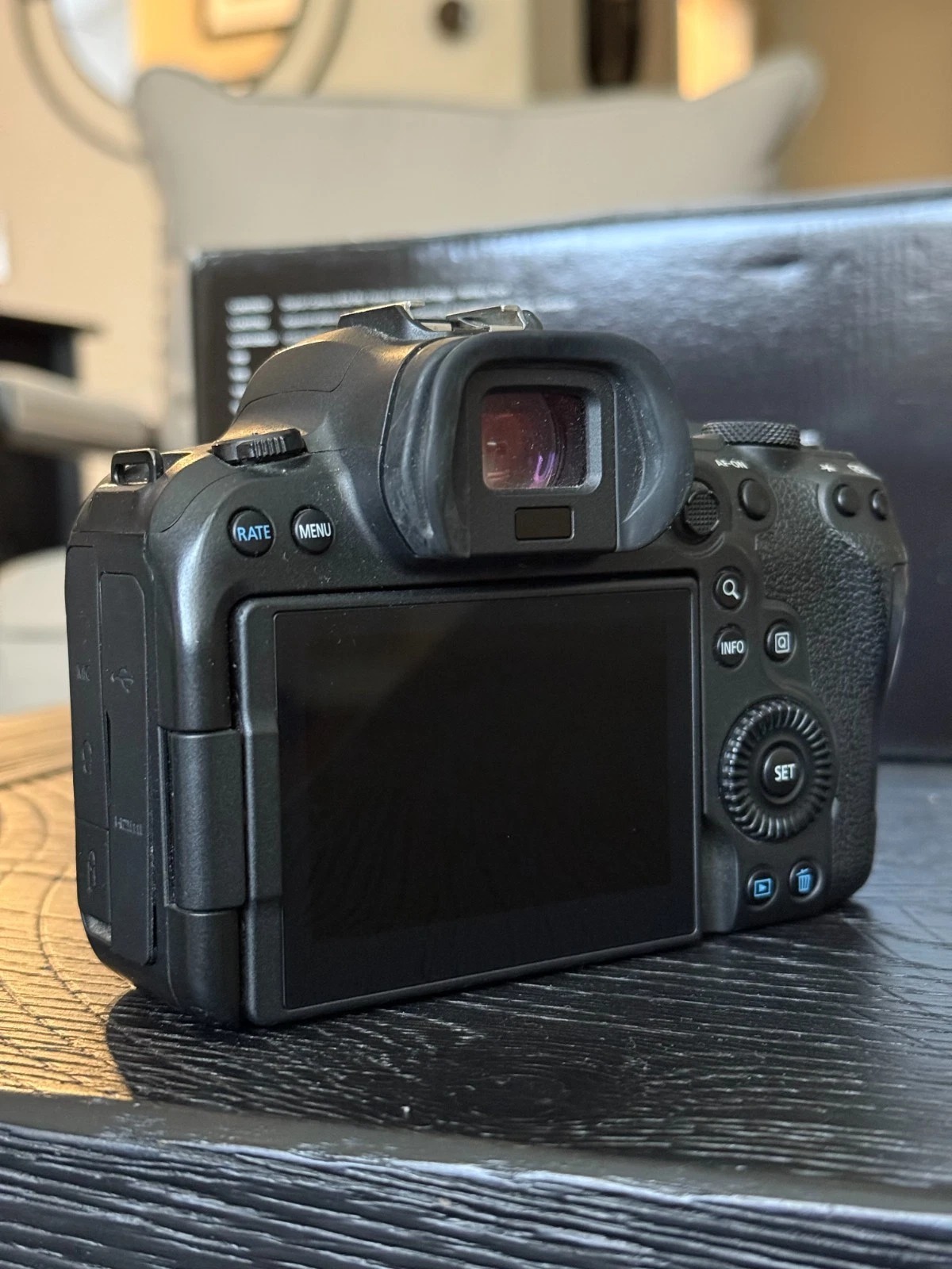 Canon EOS R6 20.1MP Mirrorless Camera – Black (Body Only) thumbnail 2